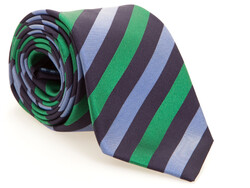 Hemley Smooth Diagonal Silk Tie Multicolor