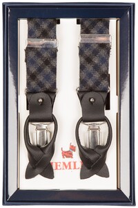 Hemley The Shelby Suspenders Anthracite Grey