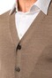 Hiltl Alfons Uni Wool Fine Knit Vest Bruin