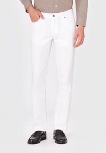Hiltl Dude Auhentic Dry Denim Jeans Wit