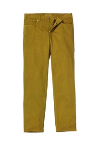 Hiltl Dude Casual Gabardine Broek Dark Mustard