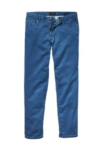 Hiltl Dude Smart Denim 5-Pocket Jeans Midden Blauw