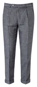 Hiltl Morello Linen Pants Anthracite Grey