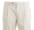 Hiltl Morello-U Eco-Bionic Cotton Bandplooi Omslag Pants Light Beige