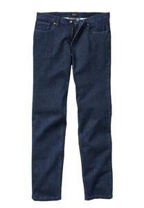 Hiltl Parker 5-Pocket Dry Denim Jeans Donker Blauw