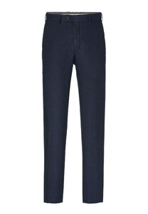 Hiltl Parma I Luxury Linnen Délavé Broek Donker Blauw