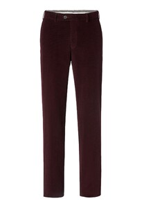 Hiltl Parma I Luxury Supima Corduroy Ribbroek Bordeaux Red