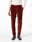 Hiltl Parma Italian Genua Corduroy Flat-Front Corduroy Trouser Warm Rood