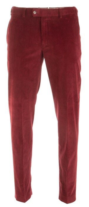 Slim Fit Corduroy trousers - Red - Kids | H&M IN