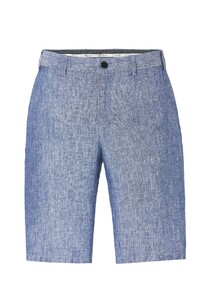 Hiltl Parmino Cooling Effect Linnen Délavé Bermuda Blauw