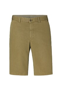 Hiltl Parmino Light Poplin Fade-Out Look Bermuda Olive