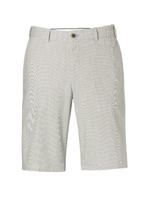 Hiltl Parmino Woven Stripe Bermuda Licht Grijs