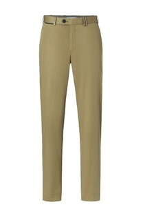 Hiltl Peaker-S Supima Fine Satin Broek Olive