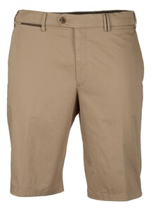 Hiltl Perena Luxury Fine Satin Cotton Stretch Bermuda Desert