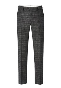 Hiltl Piacenza Check Weave Broek Donker Grijs