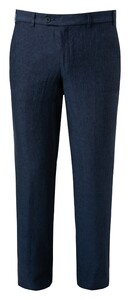 Hiltl Pilo Linnen Delave Broek Donker Blauw