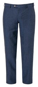 Hiltl Pilo Linnen Delave Broek Ink Blue