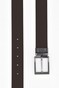 Hiltl Reversible Duo Color Leather Uni Fine Structure Belt Cognac-Black