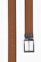 Hiltl Reversible Duo Color Leather Uni Fine Structure Belt Cognac-Black