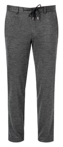 Hiltl Roger 211 Cord Waist Wool Jersey Pants Anthracite Grey