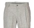 Hiltl Tambaro Flannel Wool Stripe Pants Grey