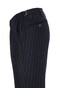 Hiltl Tambaro Flannel Wool Stripe Pants Night Blue
