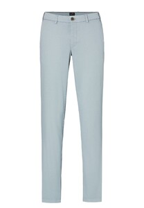 Hiltl Tamo Cotton Stretch Subtle Textured Handle Broek Licht Blauw