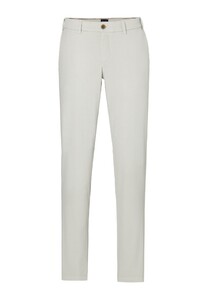 Hiltl Tamo Cotton Stretch Subtle Textured Handle Broek Licht Grijs