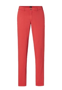 Hiltl Tamo Cotton Stretch Subtle Textured Handle Broek Rood
