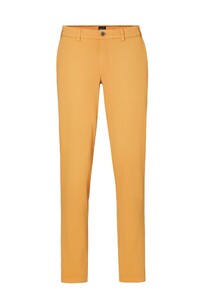Hiltl Tamo Cotton Stretch Subtle Textured Handle Pants Fine Orange