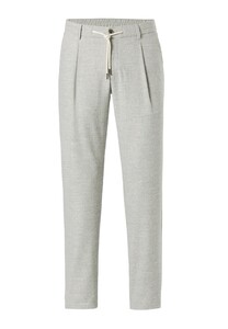 Hiltl Tani Jersey Wool Drawstring Broek Licht Grijs