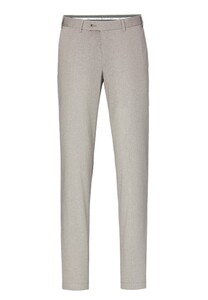 Hiltl Tarent Flat-Front Cotton Mélange Broek Beige