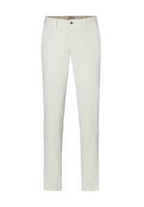 Hiltl Tavi Casual Gabardine Subtle Fade-Out Look Broek Licht Beige
