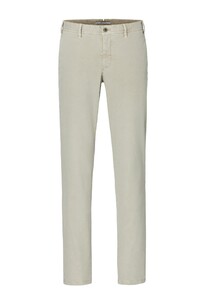 Hiltl Tavi Casual Gabardine Subtle Fade-Out Look Broek Licht Grijs
