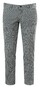 Hiltl Thiago Fine Pattern Cotton Structure Stretch Pants Mid Grey