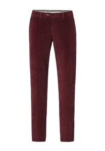 Hiltl Tilo I Genua Corduroy Ribbroek Burgundy Red