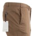 Hiltl Tourist Perfetto Cotton Flat-Front Pants Mid Brown