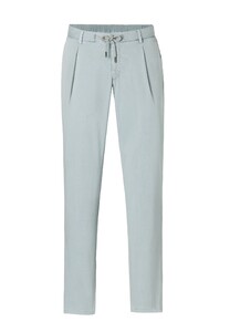 Hiltl Turin 2 Light Poplin Sportive Drawstring Look Broek Licht Blauw