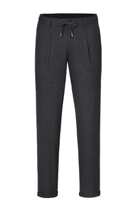 Hiltl Turin 2-U Wool Broek Antraciet