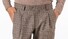 Hiltl Varun Wool Check Pants Light Brown