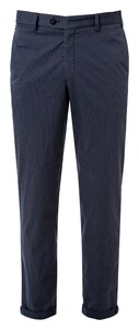 Hiltl Vicenzo Cotton Stretch Stripe Pants Night Blue
