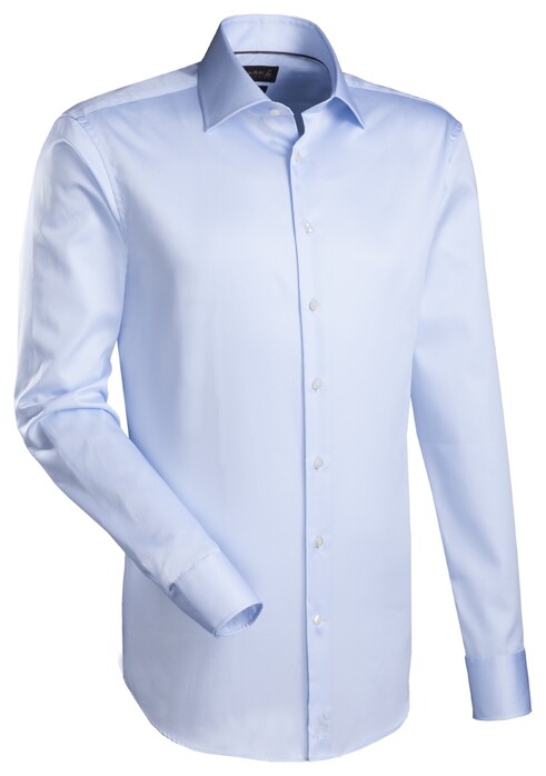 Jacques Britt Ben Custom Mouwlengte 7 Overhemd Licht Blauw