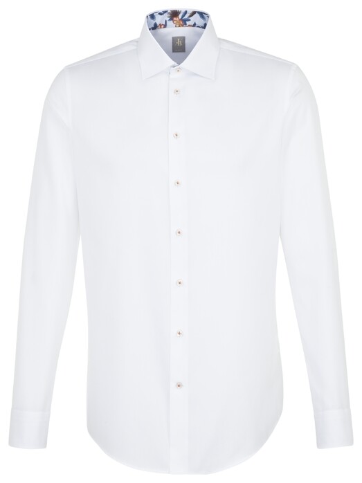 Jacques Britt Business Contrast Shirt White