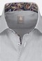 Jacques Britt Como Kent Stripe Business Shirt Mid Grey