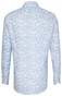 Jacques Britt Custom Business Floral Shirt Light Blue