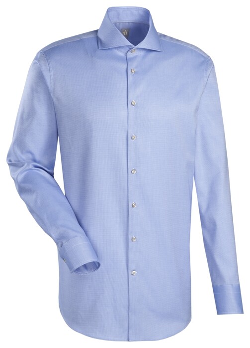 Jacques Britt Custom Structure Kent Shirt Blue