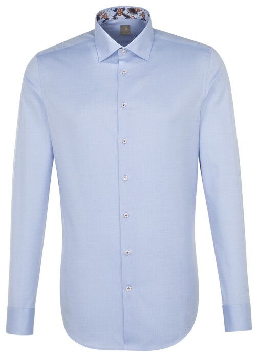 Jacques Britt Custom Uni Business Overhemd Blauw