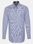 Jacques Britt Extra Long Sleeve Houndstooth Overhemd Navy Blue