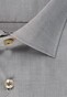 Jacques Britt Faux Uni Slim Business Shirt Mid Grey