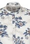 Jacques Britt Floral Contrast Shirt Dark Blue Extra Melange